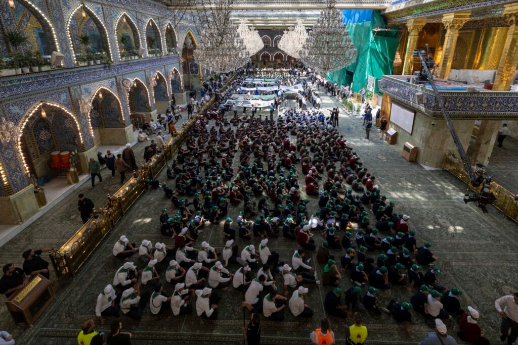 الطلبة الكشفيون خلال فعاليات الحفل الختامي