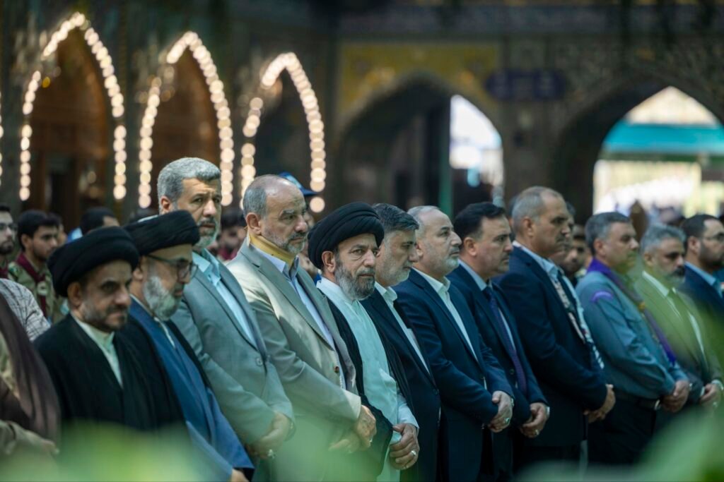 انطلاق الحفل الختامي لجمعية كشافة الكفيل في العتبة العباسية