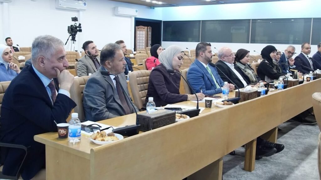 اجتماع لجنة الصحة النيابية مع وفد مؤسسة وارث الدولية
