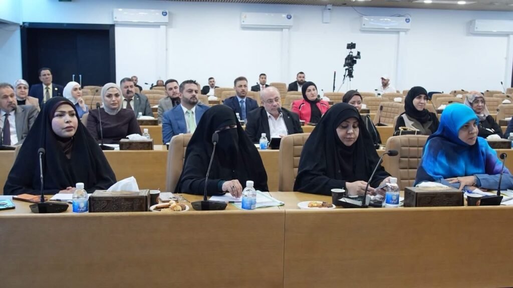 اجتماع لجنة الصحة النيابية مع وفد مؤسسة وارث الدولية
