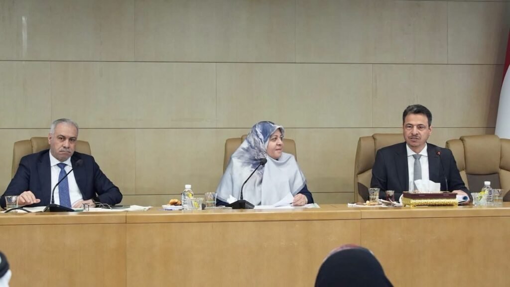 اجتماع لجنة الصحة النيابية مع وفد مؤسسة وارث الدولية