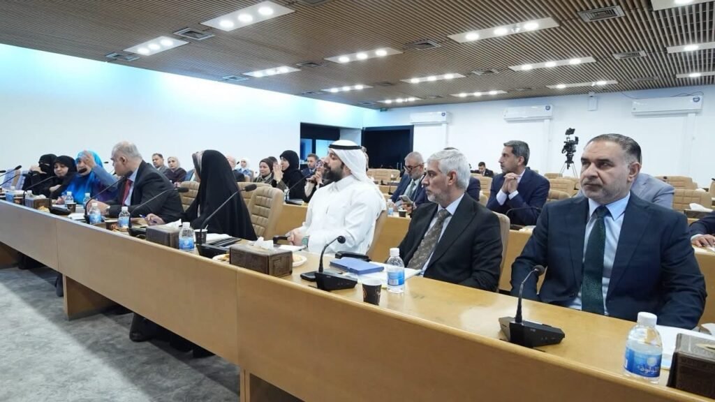 اجتماع لجنة الصحة النيابية مع وفد مؤسسة وارث الدولية