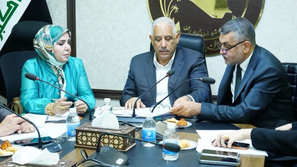 اجتماع لجنة الكهرباء والطاقة النيابية مع شركة توزيع كهرباء بغداد