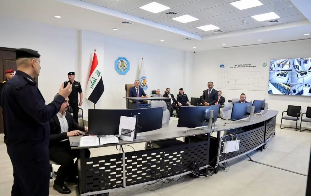 اجتماع وزير الداخلية في مديرية الاتصالات والنظم المعلوماتية