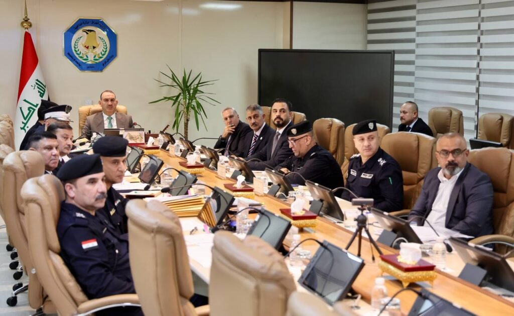جانب من اجتماع صندوق تنمية ودعم قوى الأمن الداخلي برئاسة وزير الداخلية
