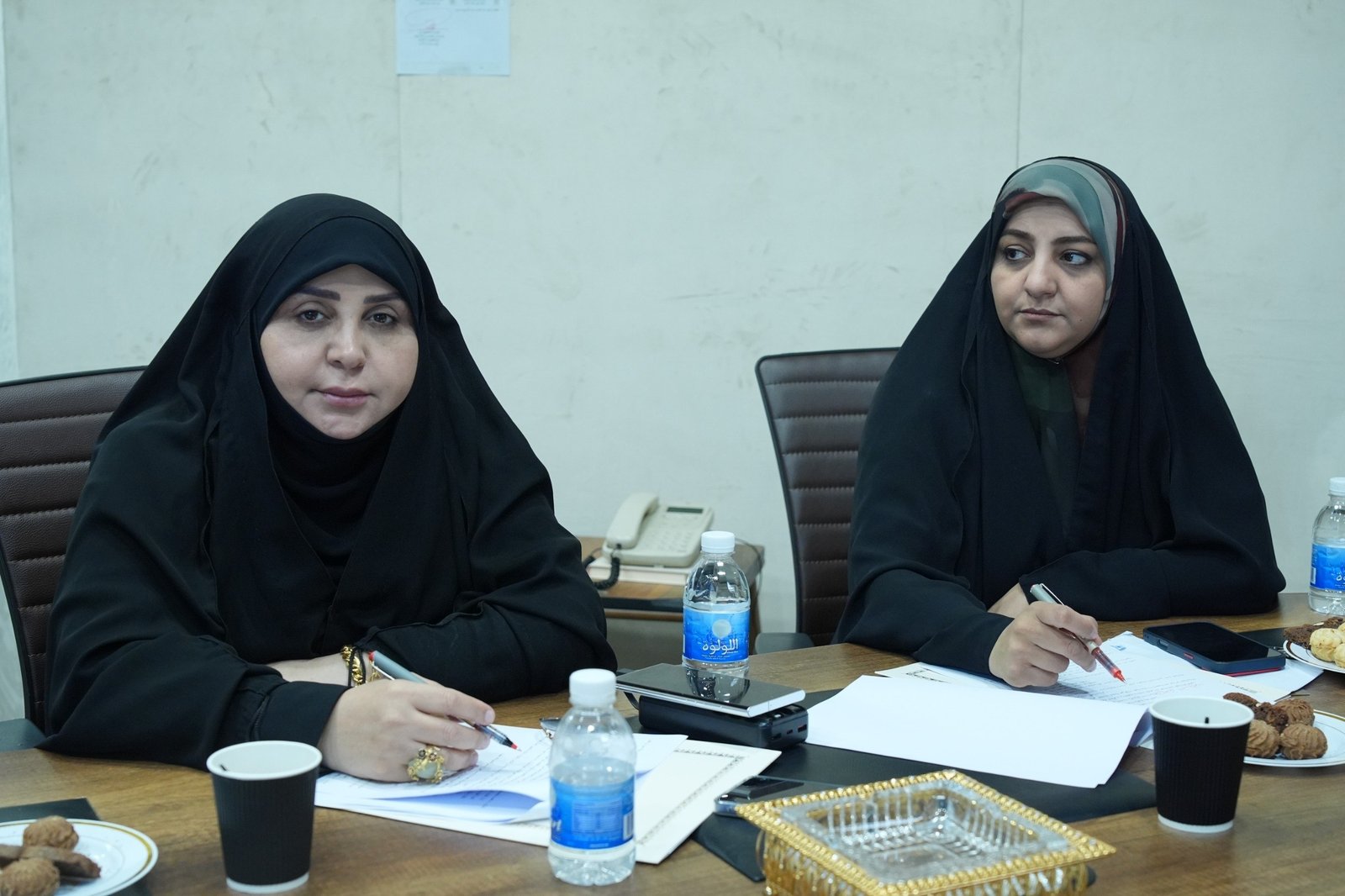 جانب من اجتماع لجنة الصحة النيابية لمناقشة مشروع قانون هيئة الغذاء والدواء